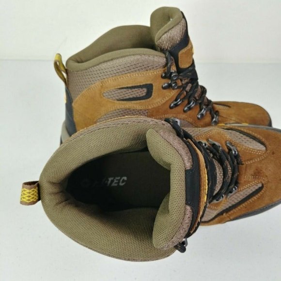 Hi-Tec Hiking Boots Waterproof Suede Men\'s Size 10W